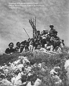 COLO JEUNE FRANCE 1953 excursion 13